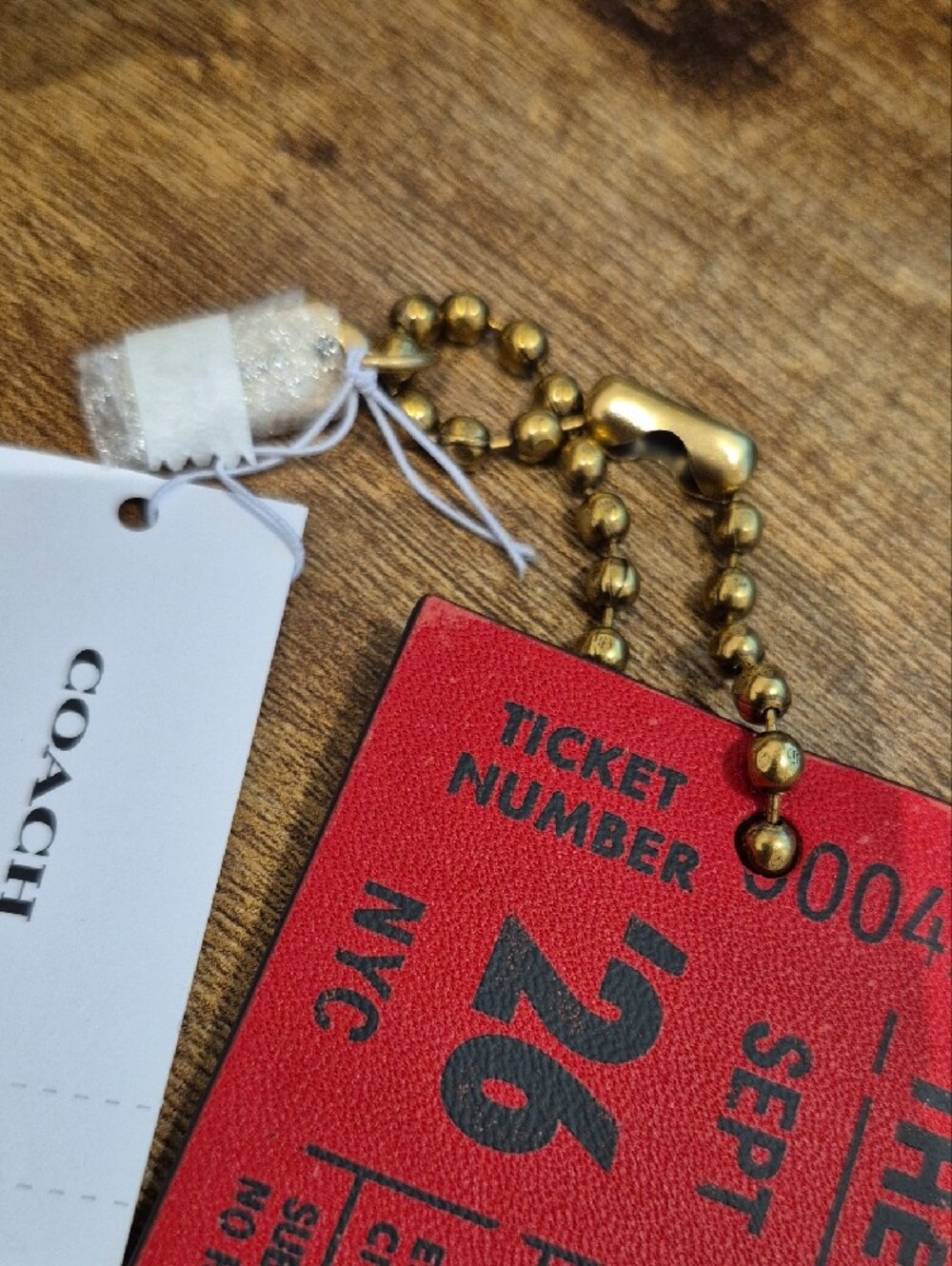 Coach Red Ticket - Picture 3 of 4